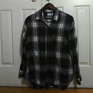 Old Navy small plaid boyfriend shirt